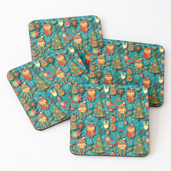 Item preview, Kids wallpaper Christmas pattern #17 designed and sold by FunArt4You.