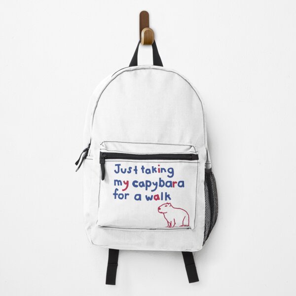 Item preview, Just Taking My Capybara For a Walk Funny Quote designed and sold by ellenhenry.