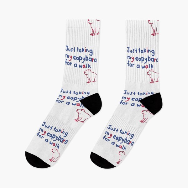 Item preview, Just Taking My Capybara For a Walk Funny Quote designed and sold by ellenhenry.