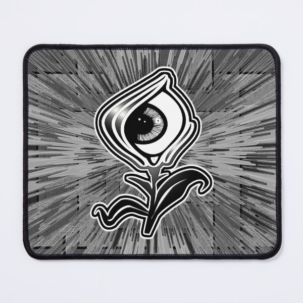 Item preview, Innervision-Eyeflower-B+W designed and sold by Klaus Bremner (Autotelic Art).