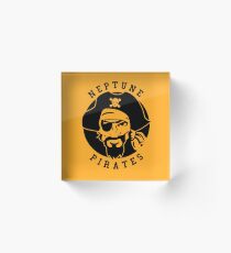Neptune Pirates! Acrylic Block