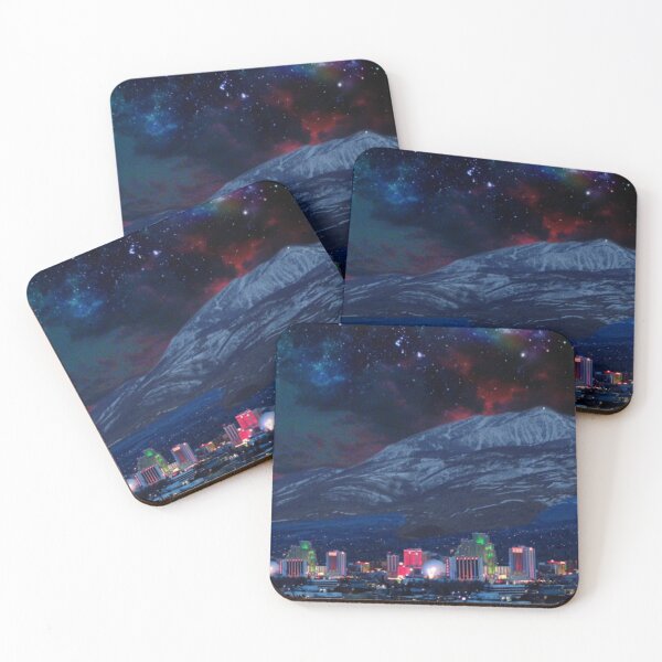 Item preview, Starry Galaxy Skyline Sky - Reno Nevada - Photography Edit designed and sold by Lucidesigns.