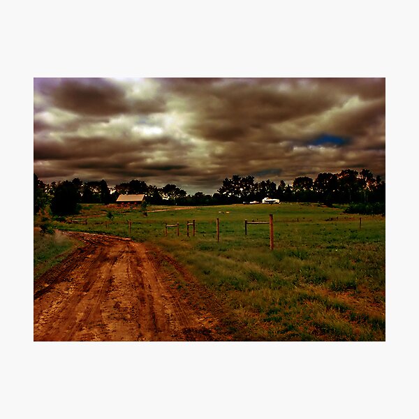 Across The Field 2 Photographic Print