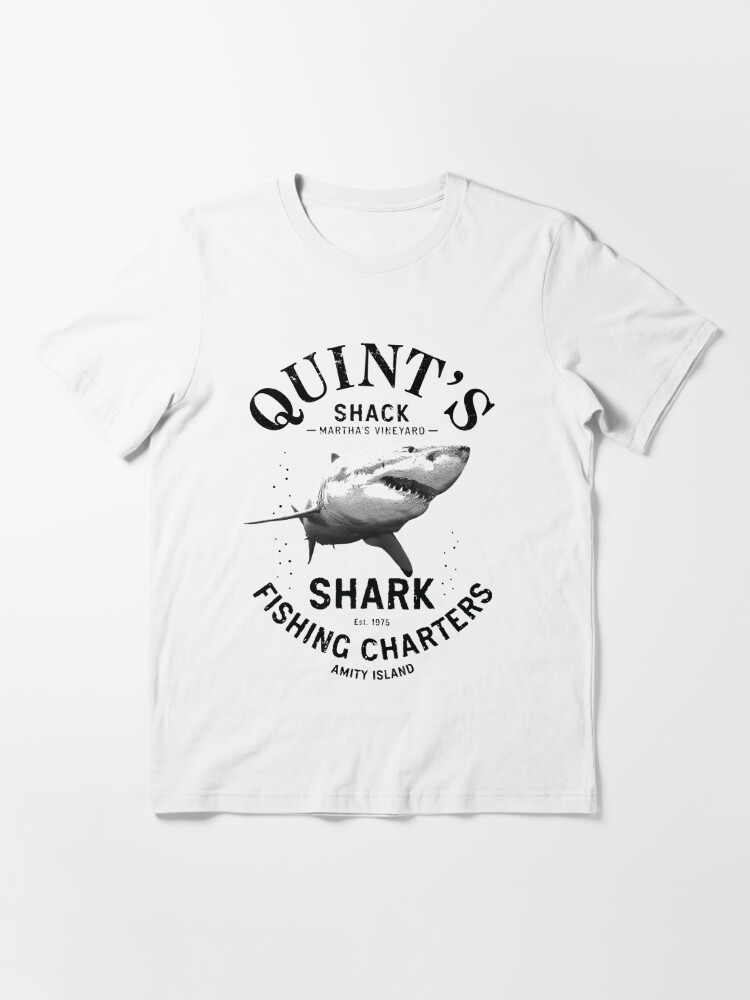 Quint's Shark Fishing Charters Variant Essential T-Shirt for Sale by  Candywrap Studio®