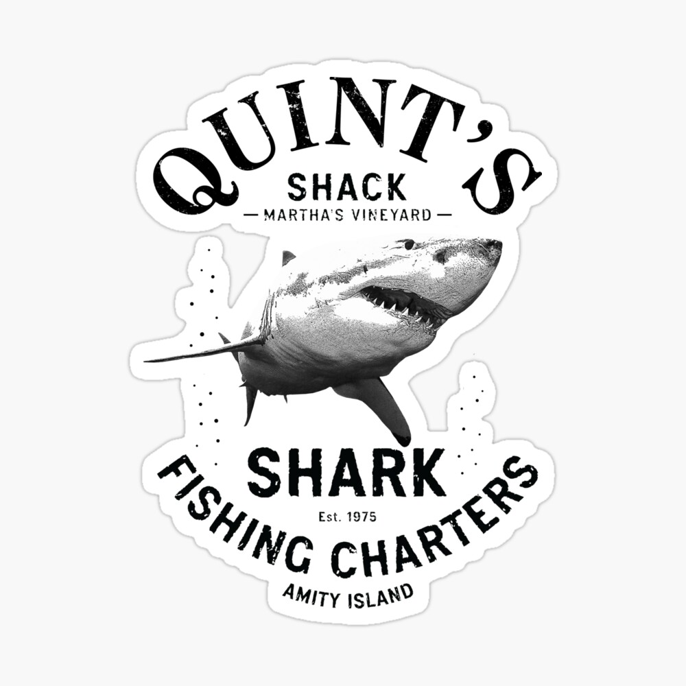 Quint's Shark Fishing Charters Variant Poster for Sale by Candywrap  Studio®