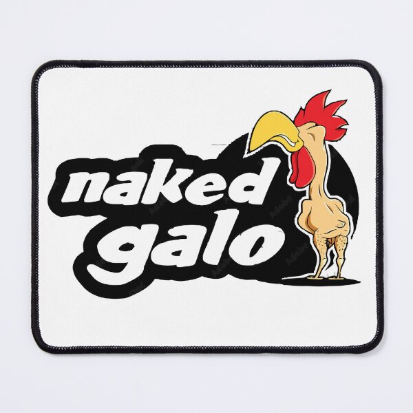 Item preview, Naked Rooster Funny Galo designed and sold by Mahe-Art.
