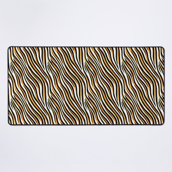 Item preview, Orange Yellow Black and White Stripes designed and sold by AbstraktTheArt.