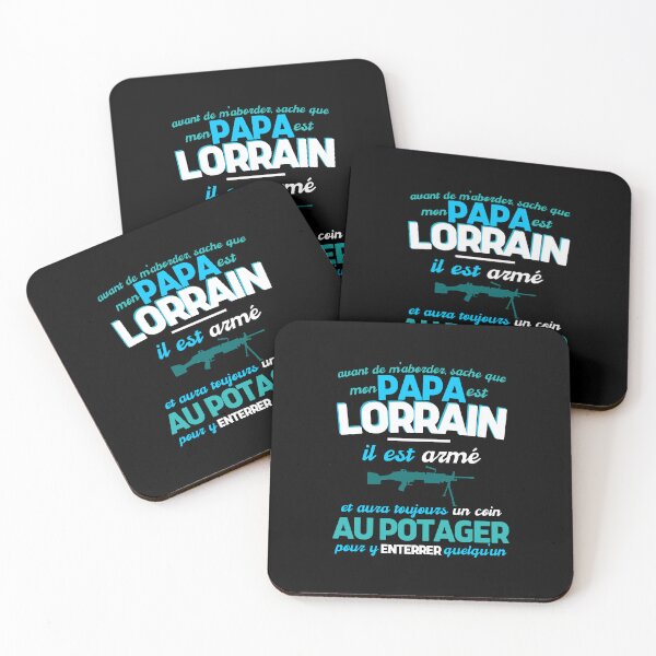Aperçu de l'œuvre Cadeau humour fille lorraine créée et vendue par RomualdGR.