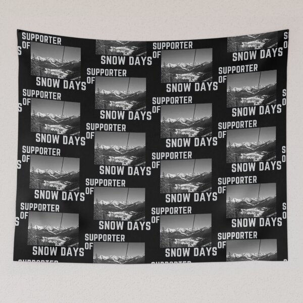 Item preview, Supporter Of Snow Days-Snow Quote designed and sold by CarefulCaptures.