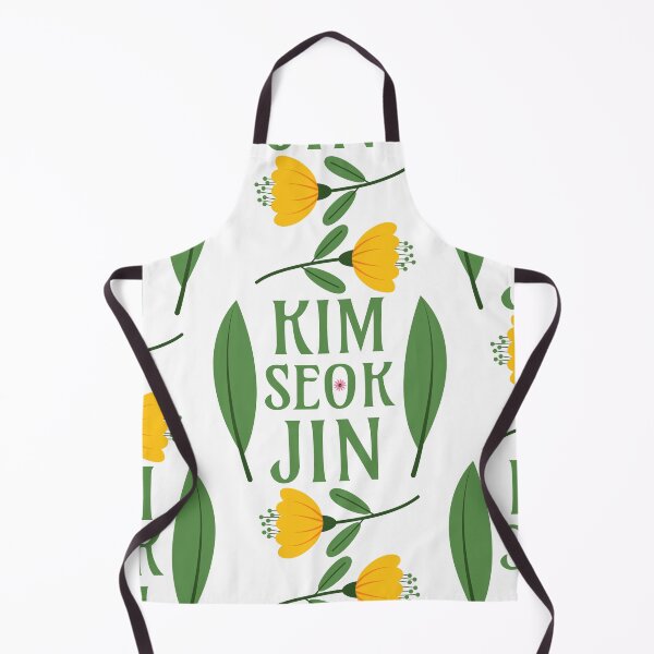 Item preview, Kim Seokjin - Greenery Floral JIN BTS Army - Kim Seok-jin designed and sold by Millusti.