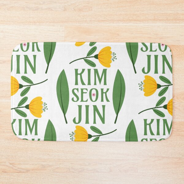 Item preview, Kim Seokjin - Greenery Floral JIN BTS Army - Kim Seok-jin designed and sold by Millusti.