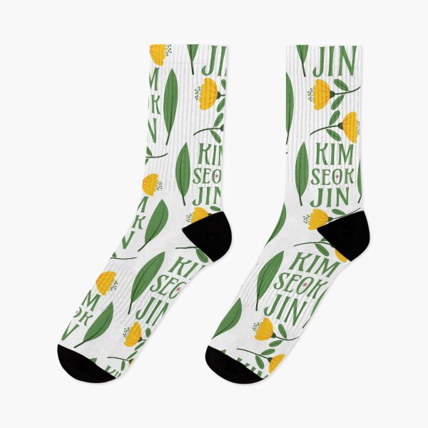 Item preview, Kim Seokjin - Greenery Floral JIN BTS Army - Kim Seok-jin designed and sold by Millusti.
