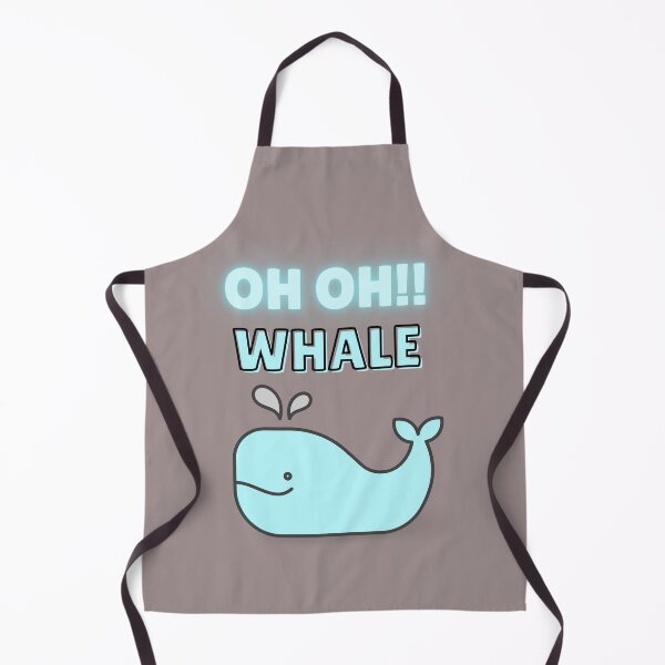 Artikelvorschau, Oh Lovely Whale Lustiges Sprichwort-Wortspiel von Oh Well- Ich liebe Wale entworfen und verkauft von LILY ROSE.