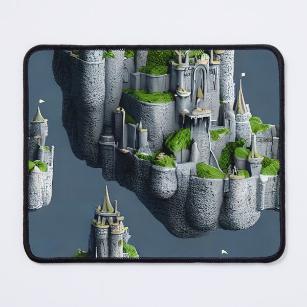 Item preview, The Kingdom In The Floating Islands 2 - Seamless Pattern designed and sold by Chubuter.