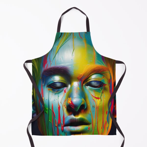 Artikelvorschau, Buntes Porträt entworfen und verkauft von REALDesign-Shop.