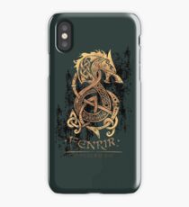 Fenrir: The Nordic Monster Wolf iPhone Case