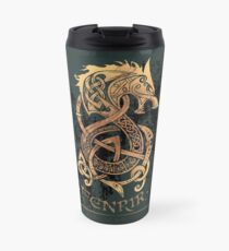 Fenrir: Der nordische Monsterwolf Thermosbecher