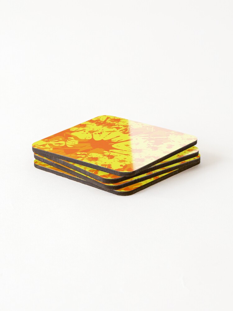 Thumbnail 4 of 5, Coasters (Set of 4), Color Combination Pattern designed and sold by TowTees.