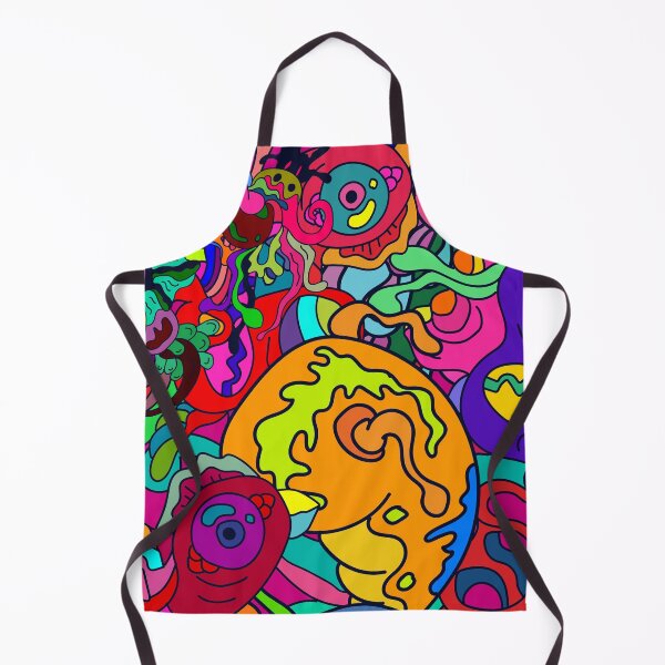 Item preview, Peeping Mollusk Doodle Pattern designed and sold by DJava-ArtO.