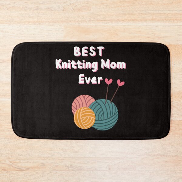 Item preview, Best Knitting Mom Ever, Gifts for Knitters designed and sold by senouz.