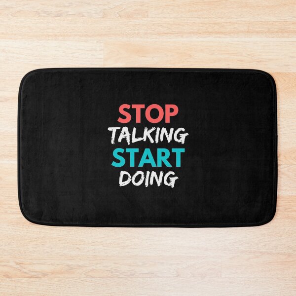 Item preview, Stop Talking Start Doing designed and sold by Joy Poddar.