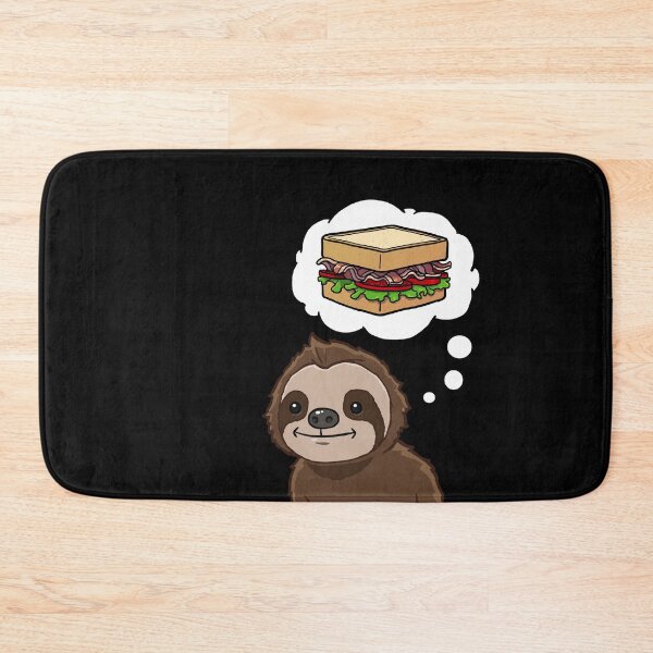 Item preview, Sloth thinking about eating a BLT Sandwich designed and sold by jonmlam.