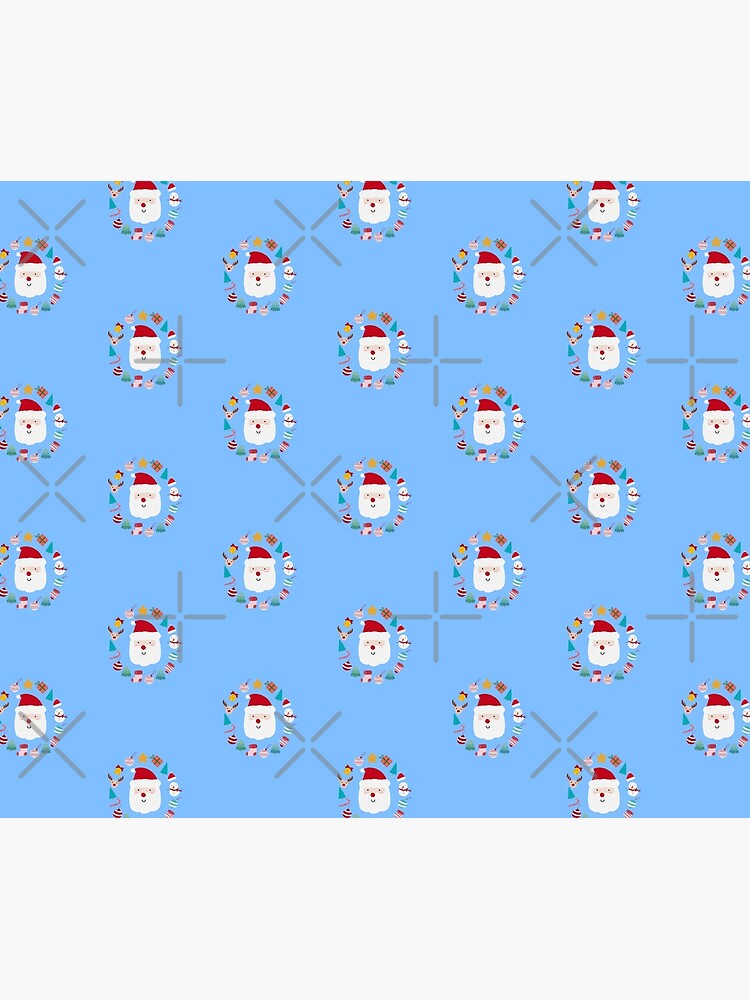 Santa Claus Cute Throw Blanket sold by Escalating Juana SKU 89155408
