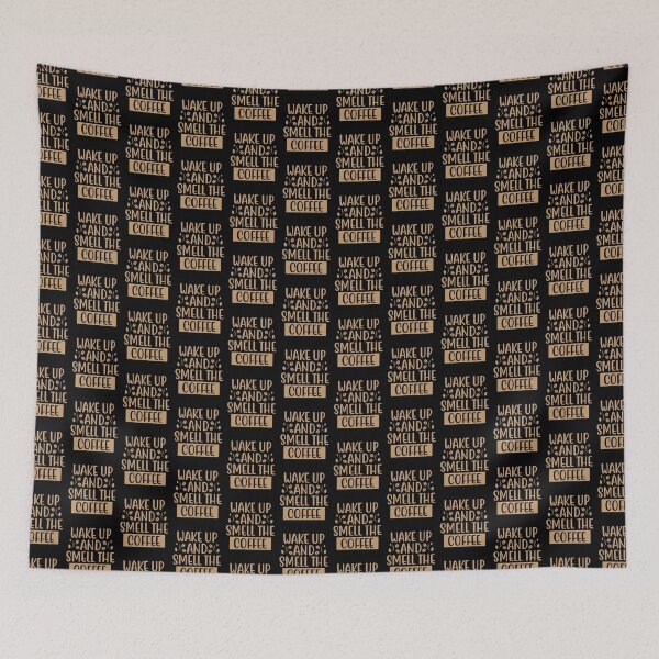 Artikelvorschau, Wake Up And Smell The Coffee Lover Caffeine Drinker entworfen und verkauft von GrumpyDadCo.