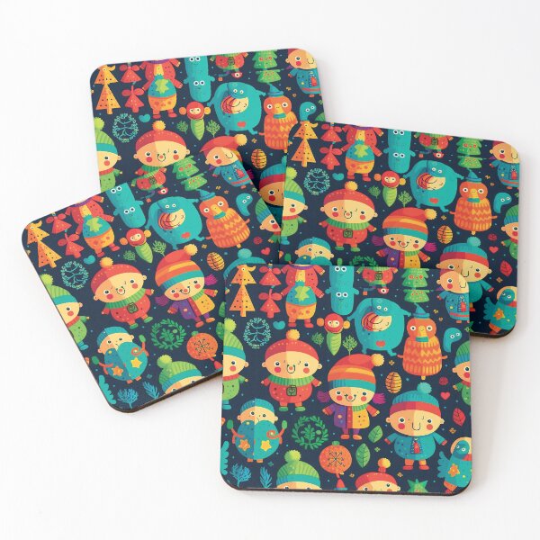 Item preview, Kids wallpaper Christmas pattern #23 designed and sold by FunArt4You.