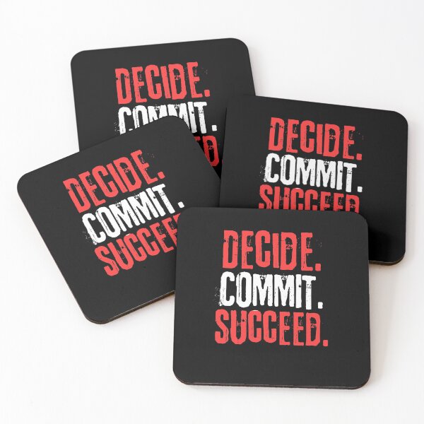 Item preview, Decide Commit Succeed designed and sold by Joy Poddar.