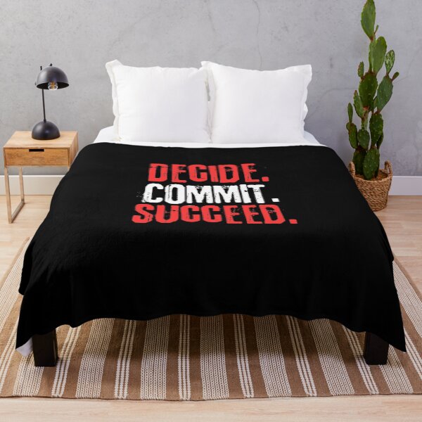 Item preview, Decide Commit Succeed designed and sold by Joy Poddar.