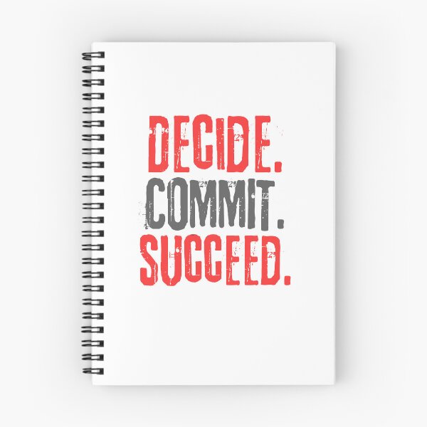 Item preview, Decide Commit Succeed designed and sold by Joy Poddar.
