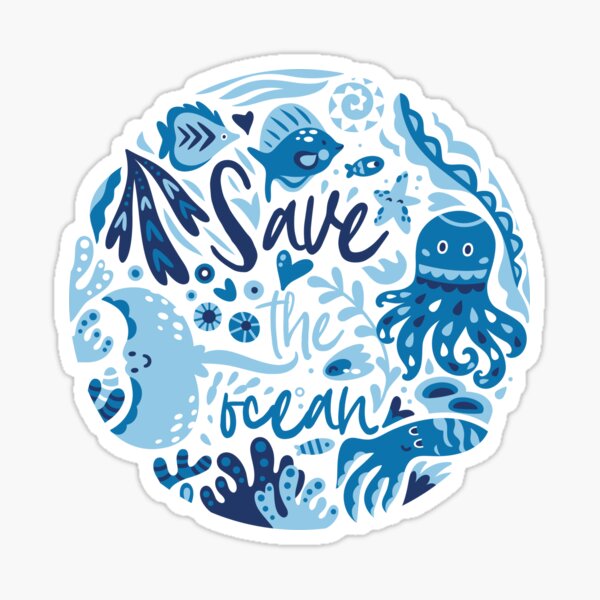 Item preview, Save the ocean designed and sold by PenguinHouse.