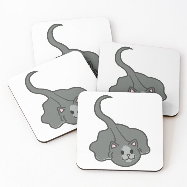 Item preview, Cute Grey Mer-meow "MeowRay" designed and sold by MellowArk.