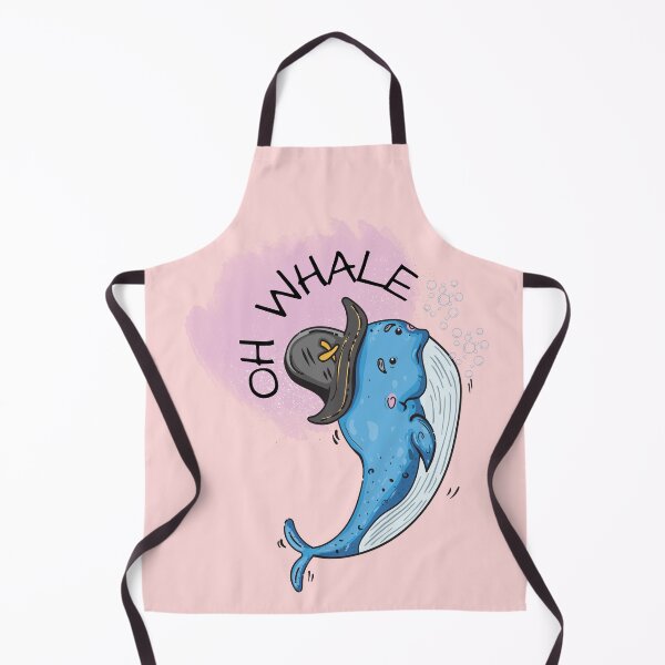 Artikelvorschau, Oh Lovely Whale Lustiges Sprichwort-Wortspiel von Oh Well- Ich liebe Wale entworfen und verkauft von LILY ROSE.