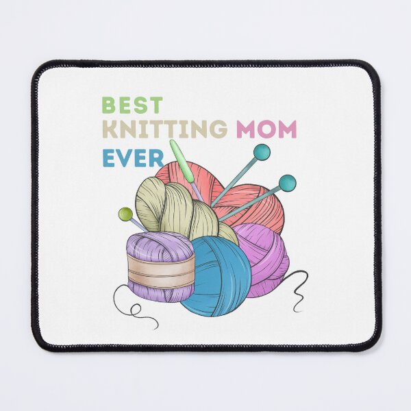 Item preview, Best Knitting Mom Ever, Gifts for Knitters designed and sold by senouz.