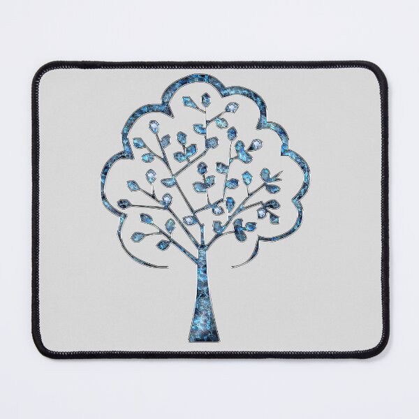 Item preview, Blue Diamond Tree - (+ View this design on 75+ products) designed and sold by Julien Hebbrecht.