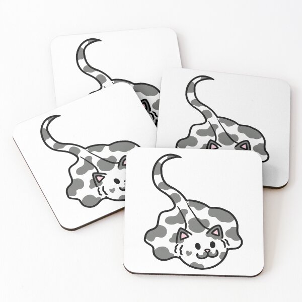 Item preview, Cute Spotted Moo Moo Mer-meow "MeowRay" designed and sold by MellowArk.