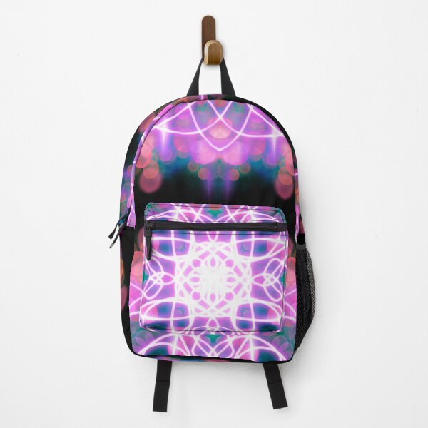Item preview, Neon Mandala Flower Abstract designed and sold by Chatchot.