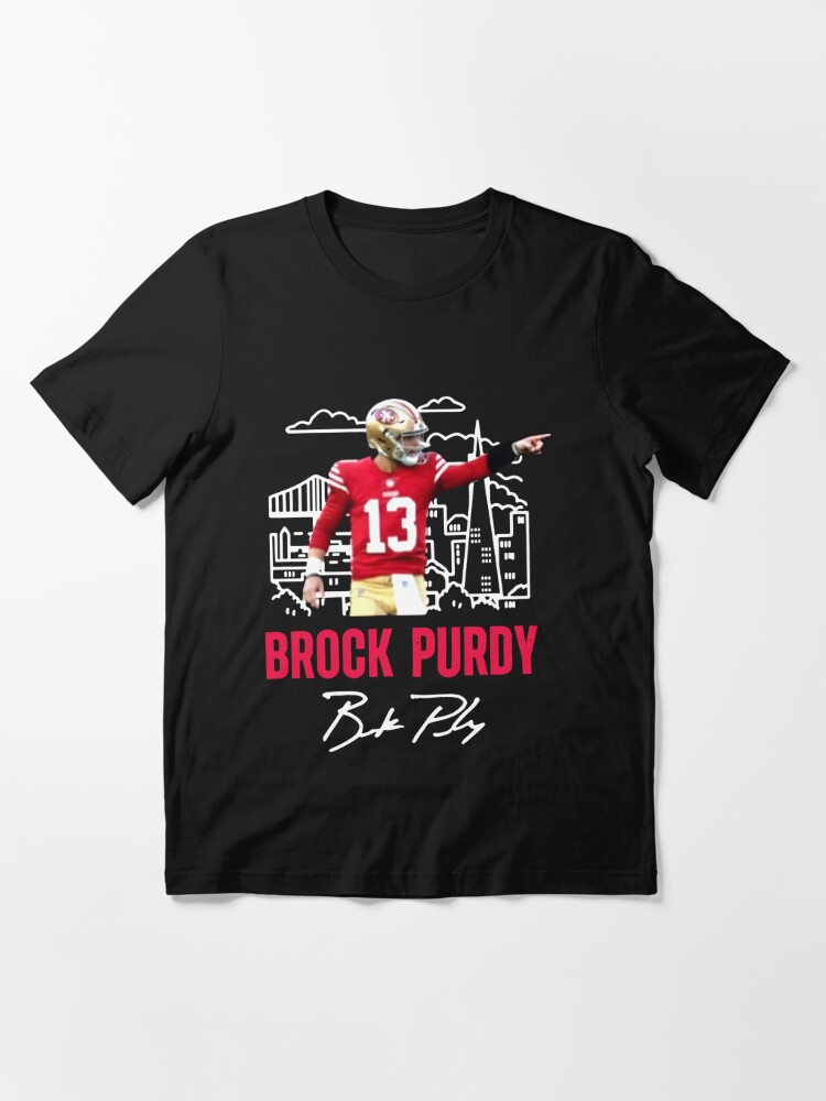 Brock Purdy Retro Brock Purdy Essential T-Shirt | Redbubble