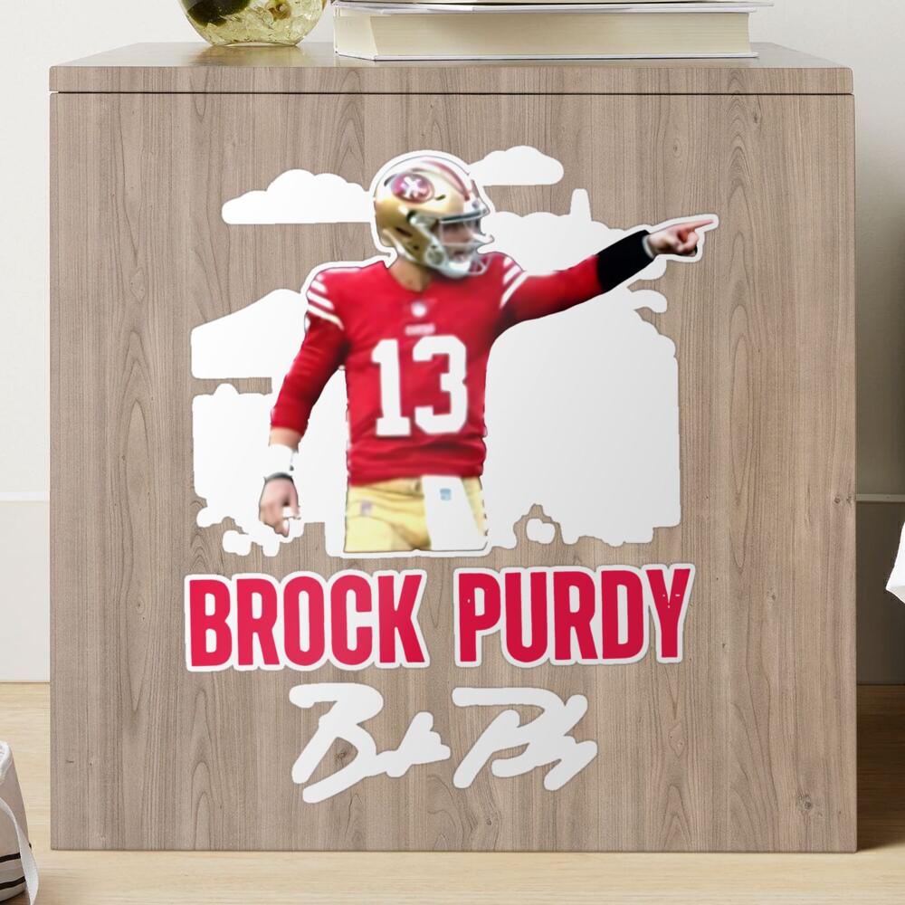 Brock Purdy Jersey Sticker for Sale by IrmaWillis