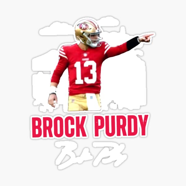 Brock Purdy Jersey Sticker for Sale by IrmaWillis