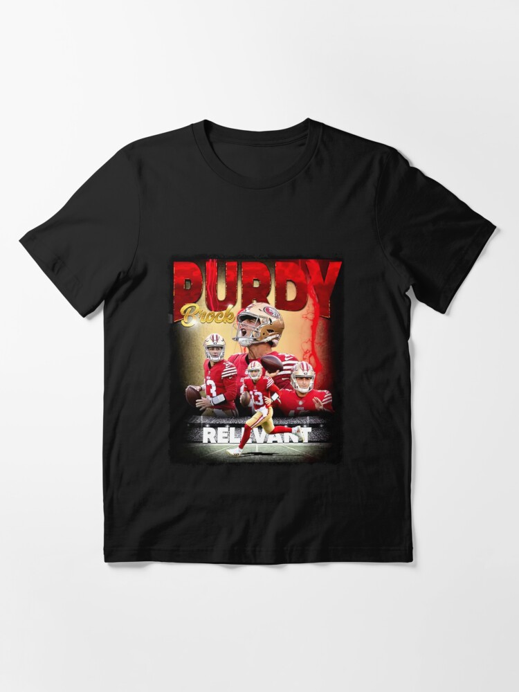 Brock Purdy Retro Brock Purdy Essential T-Shirt | Redbubble