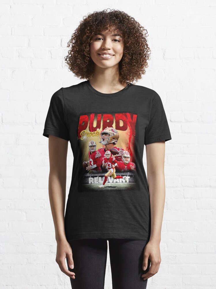 brock purdy retro Essential T-Shirt for Sale by IrmaWillis