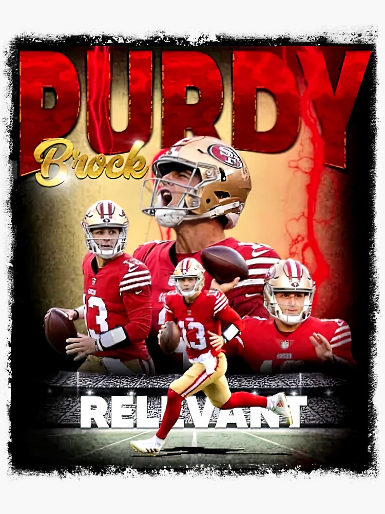 Brock Purdy San Francisco 49ers Sticker for Sale by wrld-wide