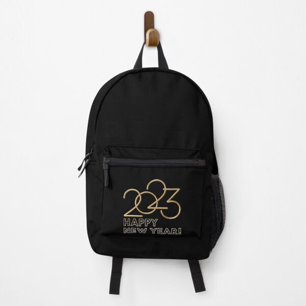 Item preview, Happy New Year 2023 Typography Hand drawn Gold Plated Text designed and sold by ArtistryPrint.