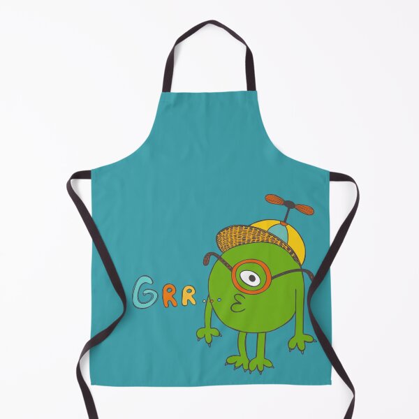 Item preview, Grr...een Monster with Funny Hat designed and sold by KOTOdesign.