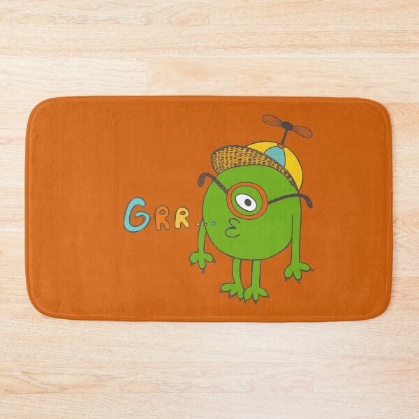 Item preview, Grr...een Monster with Funny Hat designed and sold by KOTOdesign.