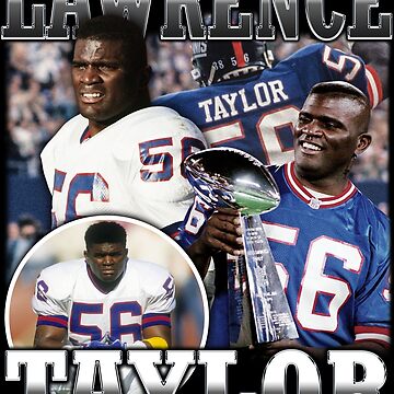 Vintage Logo 7 New York Giants Lawrence Taylor Jersey 90s NFL Throwback  Size XL