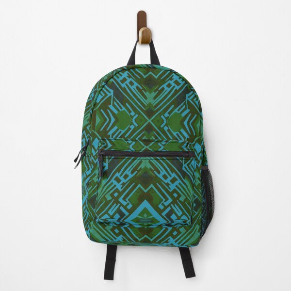 Item preview, Traditional Igorot-inspired tribal pattern. Ethnic Dark green designed and sold by IlustradoArts.